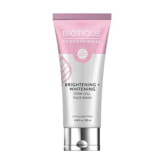 Biotique Professional Brightening + Whitening Stem Cell Face Wash 100ml