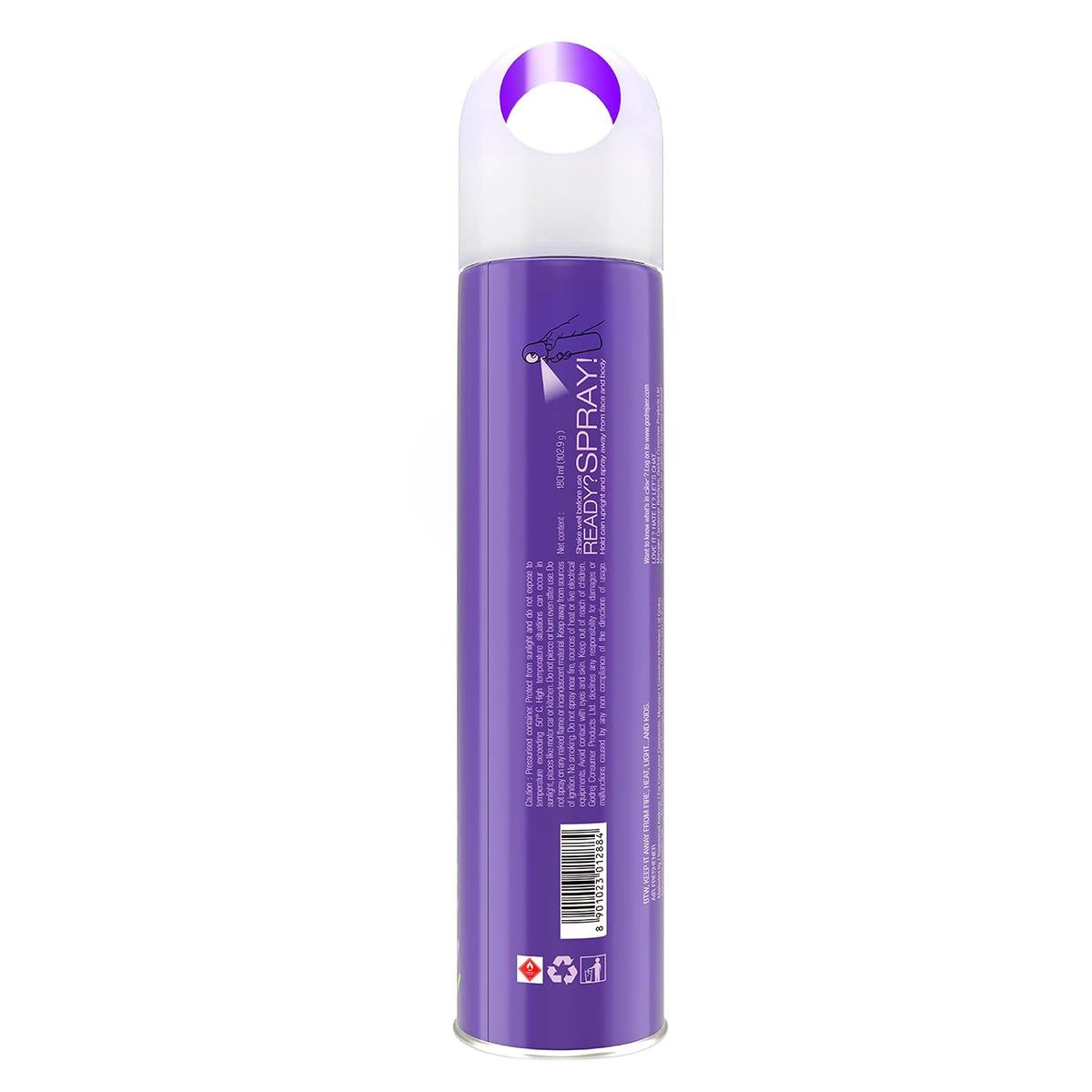Godrej aer Spray | Room Freshener for Home & Office - Lavender Bloom (180 ml) | Long-Lasting Fragrance