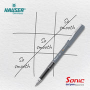 Hauser Sonic Gel Pen Black Pack of 40