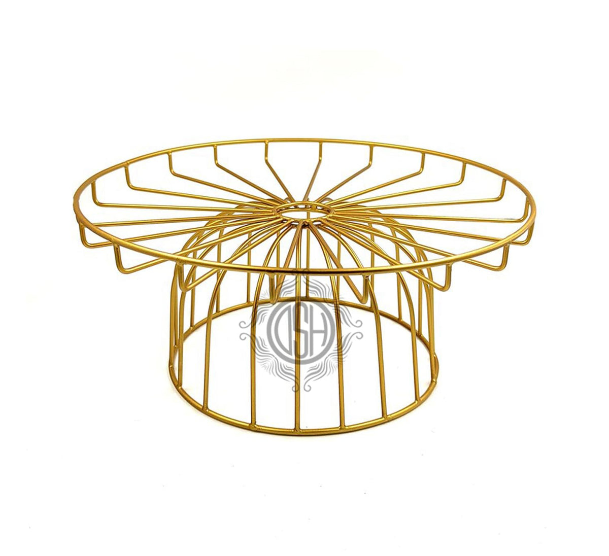 DSH Cake Stand for Cupcake Display Stand Multipurpose Round Dessert Stand for Birthday and Wedding Party (Black, Big)