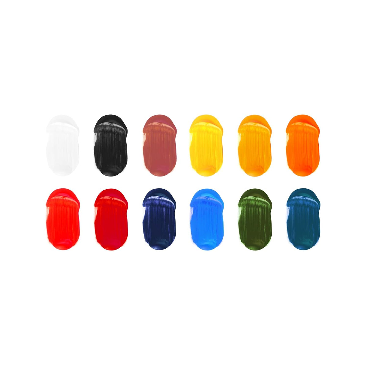 Camel Acrylic Color Box-20Ml Tubes,12 Shades,Multicolour
