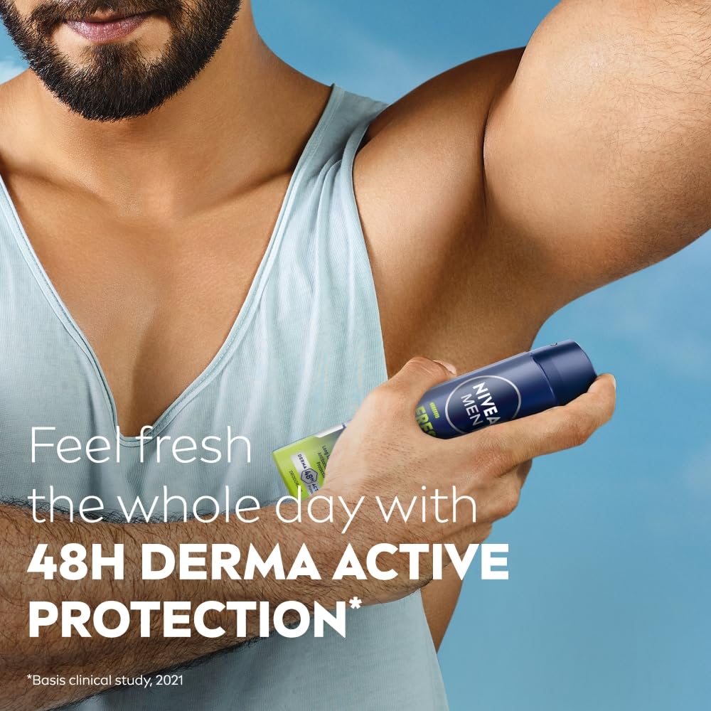 NIVEA Men Fresh Power Deodorant Spray , 150Ml, Pack Of 1