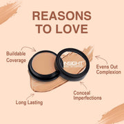INSIGHT Concealer for All Skin Types | Waterproof & Long Lasting | Buildable Coverage | Easy to Blend | Conceals Pigmentation | Face Makeup |Beige - 3.5g