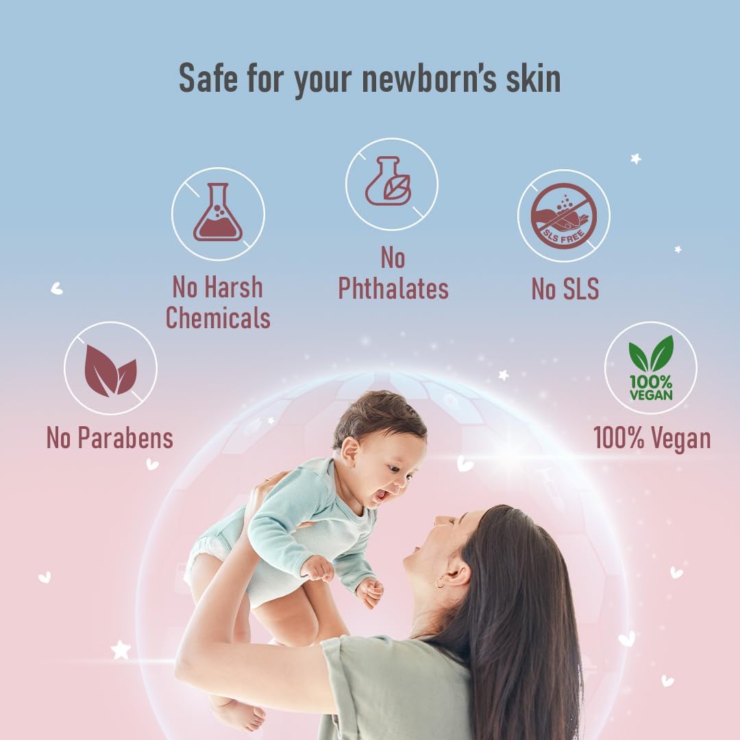 Sebamed Baby - Bottle of 400ml Face and Body Wash Foam