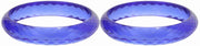 NMII Acrylic (Plastic) Kada With Diamond Cut Pattern Glossy Finished For Women & Girls | Kangan For Girls | Kada Set For Women | Wedding, Party & Gift