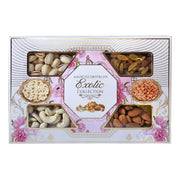 NatureVit Dry Fruits Gift Pack, 200g | Cashew, Almond, Pistachio, Raisins | Diwali & Festive Gift Box Hamper | Premium Combo for Family, Friends & Office Gifting