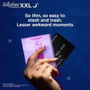 Stayfree Advanced XXL All Night Sanitary Pads For Women | 28 Pads | Soft Cover | 2x Coverage for All Round Protection | Helps Prevent Rashes & Skin Irritation