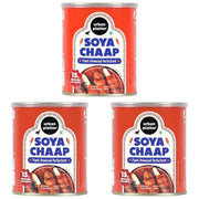 Urban Platter Soya Chaap, 800 g, Drained 500 g, Pack of 3