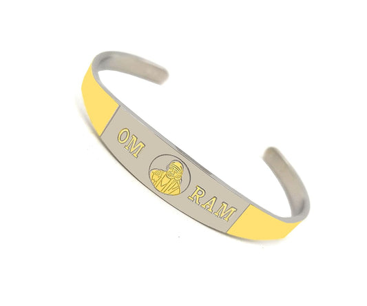 SHINDE EXPORTS brass sai baba bracelet for men and women gold plated kada