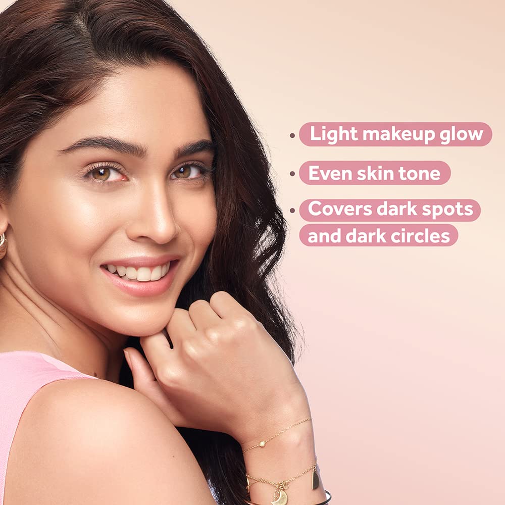 POND'S Bb+ Natural Cream, Instant Spot Coverage + Light Make-Up Glow For All Skin Types, Ivory 18G (Pack Of 2)