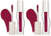 INSIGHT Hydra Creamy Lip Sheen - Royal Blood | Glossy Finish | 2 in 1 Lipstick + Gloss | Infused with Ceramides & Vitamin B5 | One Swipe Rich Color (2.5 g) (Pack of 2)