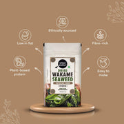 Urban Platter Dried Wakame Seaweed, 50g (Easy to Rehydrate | Mild, Umami Flavour | Asian Kitchen Essential)