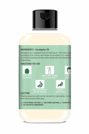 Holy Natural Eucalyptus Essential Oil 300Ml|Nilgiri Oil|For Steam Inhalation,Aromatherapy,Relaxation,Skin Therapy