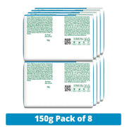 Dettol Icy Cool Bathing Soap Bar With 2X Menthol - 150Gm Each (Pack Of 8)