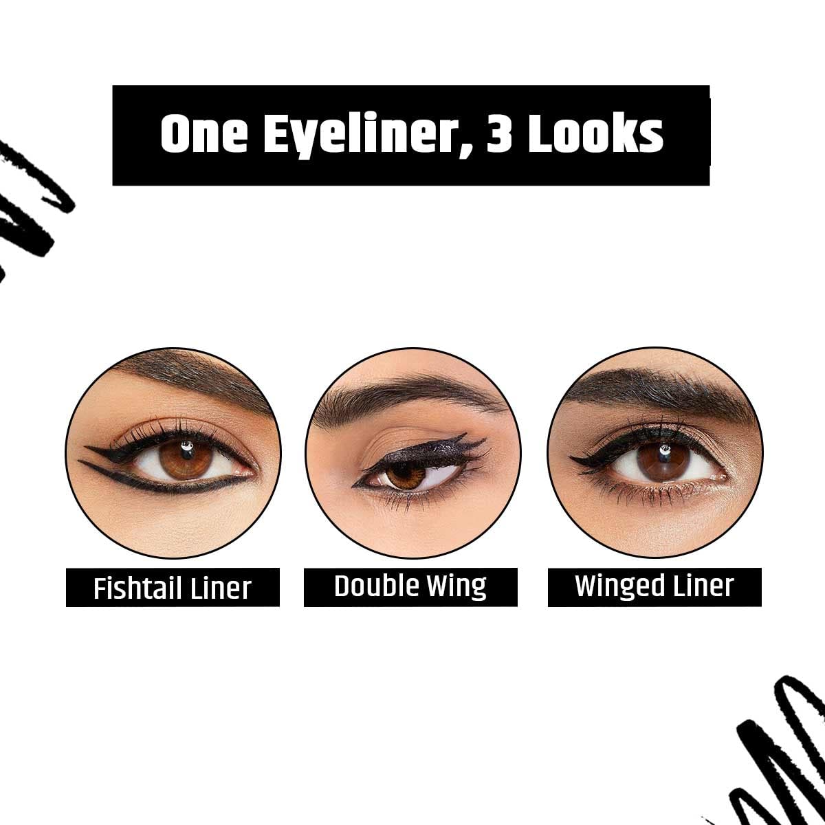 INSIGHT Liner Express Eye Pen - Black|Matte Finish|Quick Drying|Waterproof - 1.5g