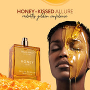 Bella Vita Luxury Honey Oud Unisex Liquid Eau De Parfum Date Woman Eau De Parfum With Pink Pepper Jasmine & Vanillapremium Long Lasting Floral & Fruity Fragrance For Women 100Ml