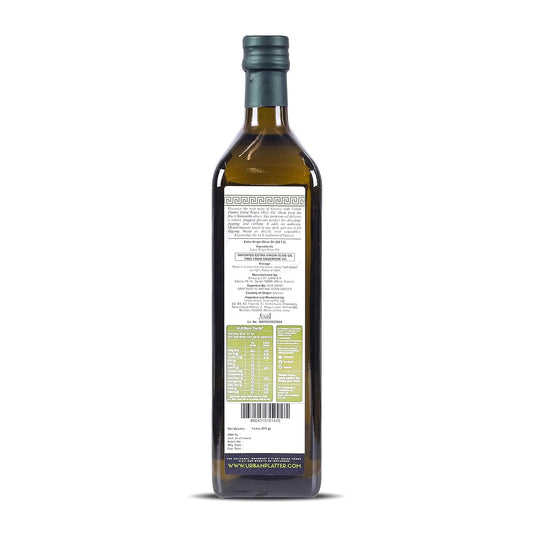 Urban Platter Kratos Cold Pressed Extra Virgin Olive Oil, 1L (Made in Greece, Single Variety Koroneiki Olives, Rich in Anti-oxidants)