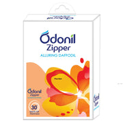 Odonil Bathroom Air Freshener Zipper - Alluring Daffodil - 10 G (Pack Of 6) Multicolor - Alluring Daffodil