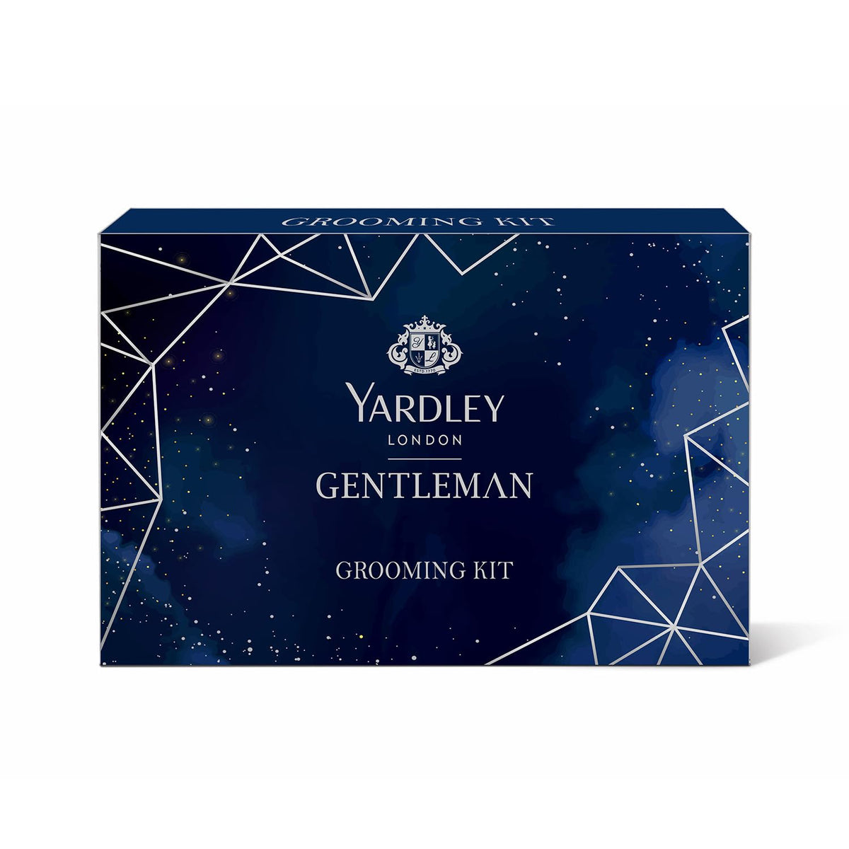 Yardley London Gentleman Luxury Grooming Kit For Men With Classic Activated Charcoal Soap, Elegance Lather Shaving Cream, After Shave Lotion, Shaving Brush, And Classic Body Deodorant Spray