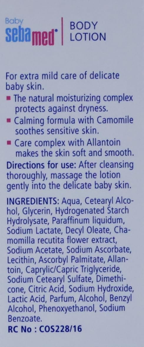 Sebamed - Bottle of 100 ml Baby Lotion