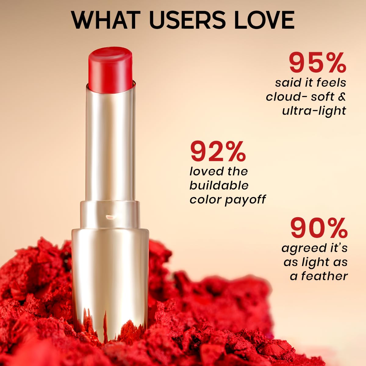 INSIGHT Air Whip Lipstick - Executive Glow| Blurred Matte Finish | Air Whipped Mousse Texture | Ultra Lightweight, Buildable Pigment | Hydrating Long Wear Comfort - 3.75g (Pack of 2)