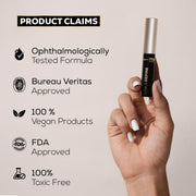 INSIGHT Professional Line & Define Eyeliner - 5g | Intensely Pigmented | Quick Drying | Long Lasting | Smudgeproof | Waterproof | Rub-resistant Formula (Pack of 2)