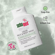 Sebamed Liquid Face and Body Wash 200ml | For all skin types