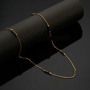 ASTRODIDI Gold Plated Chain | 24 Inch Stylish Light Weighted Golden Brass Neck Chain For Girls Women Men Boys (MHC-05)