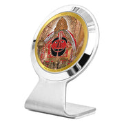 DIVINITI 24K Gold Plated Religious Car Dashboard Frame | Premium God Idol Frame for Car, Home Mandir & Office Table | Spiritual Gift, Decorative Showpiece | Salasar Balaji