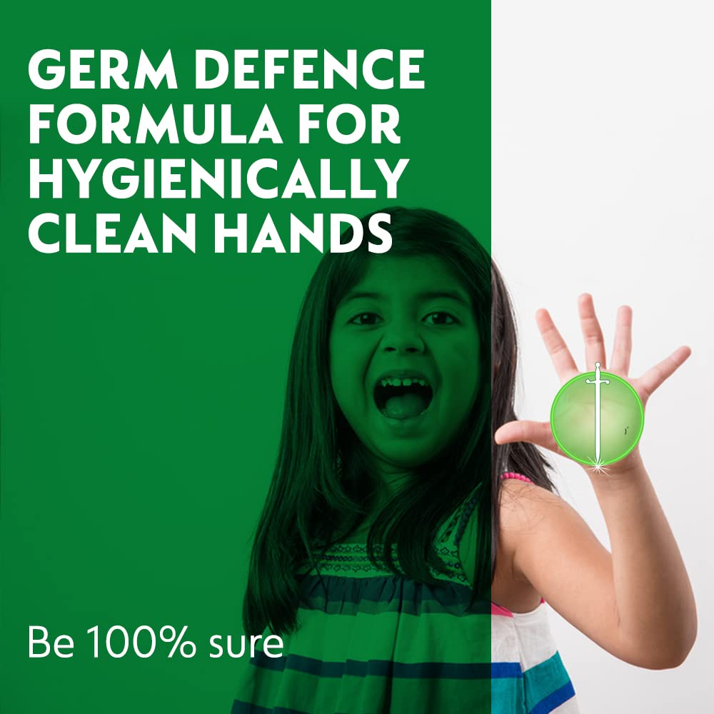 Dettol Liquid Handwash Dispenser Bottle Pump - Original Hand Wash- 200ml | Germ Defence Formula | 10x Better Germ Protection