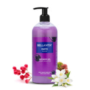 Bella Vita Luxury Date Woman Body Wash Refreshing Shower Gel for Deep Cleansing, Hydrating, Moisturising, Softer & Smoother Skin with Aloe Vera 500 Ml