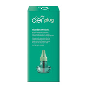 Godrej aer Plug Electric Air Freshener (Machine + 2 Refills (25ml each) | Garden Woods | Lasts up to 120 days