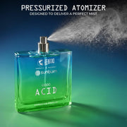 BEARDO ACID X SUNBURN Perfume for Men 100ml | Extrait De Parfum | Citrusy & Aromatic | Long Lasting Fragrance | Premium Gift For Man | Perfume For Man
