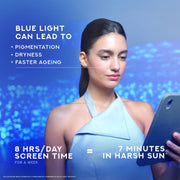 POND'S Anti-Blue Light UV Miracle | Tinted SPF 50 PA ++++ & DPF - Digital Protection Factor| Ultimate Skin Protection, 50g