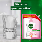 Dettol Liquid Handwash Refill - Skincare Moisturizing Hand Wash, 1350 ml, Pack of 2