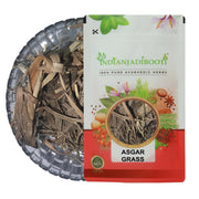 IndianJadiBooti Pure Asgar Ghas | Traditional Ayurvedic Botanical for Herbal Decoctions, Systemic Balance & Holistic Wellness (50 Grams)