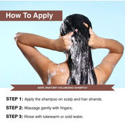 Bare Anatomy Volumizing Shampoo | Voluminous Hair Upto 24 Hours - 250 ml