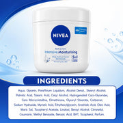 NIVEA Intensive Moisturising Body Cream with Deep Moisture Serum & Sea Minerals, 48H Fast-Absorbing Moisture, for Normal to Dry Skin, 400 ml
