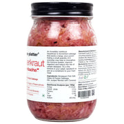 Urban Platter Sauerkraut Original Pickled Probiotic Cabbage, 450g / 15.8oz [Raw, Artisanal, Plant-Based, Preservative Free]