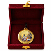 DIVINITI 24K Gold Plated Double-Sided Religious Pendant with Premium Gift Box, Spiritual Locket for Men & Women, Devotional Jewellery for Gifting & Everyday Wear | Radha Krishna & Laddu Gopal