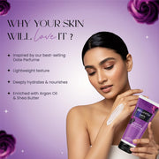 Bella Vita Luxury Date Woman Body Perfume Lotion for Nourishing, Hydrating, Soft, Supple,Healthy Skin with Argan Oil and Shea Butter 200 ml