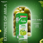 Baidyanath Amla Juice|Pitta-Balancing, Immune-Boosting Juice For Cough, Cold & Seasonal Illnesses|Antioxidant & Vitamin C Rich|Cold-Pressed|Supports Weight Management|1000 Ml