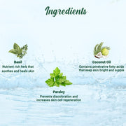 Biotique Basil & Parsley Revitalizing Bathing Bar| Ayurvedic and Organically Pure| Maintains Skin’s Natural pH |100% Botanical Extracts| Suitable for All Skin Types | 75gm
