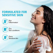 DABUR Skinetics Foam Body Wash-250 Ml | Enriched With Pure Plant Extracts | For Softer, Smoother & Nourishing Skin | For All Skin Type (Pack of 1)