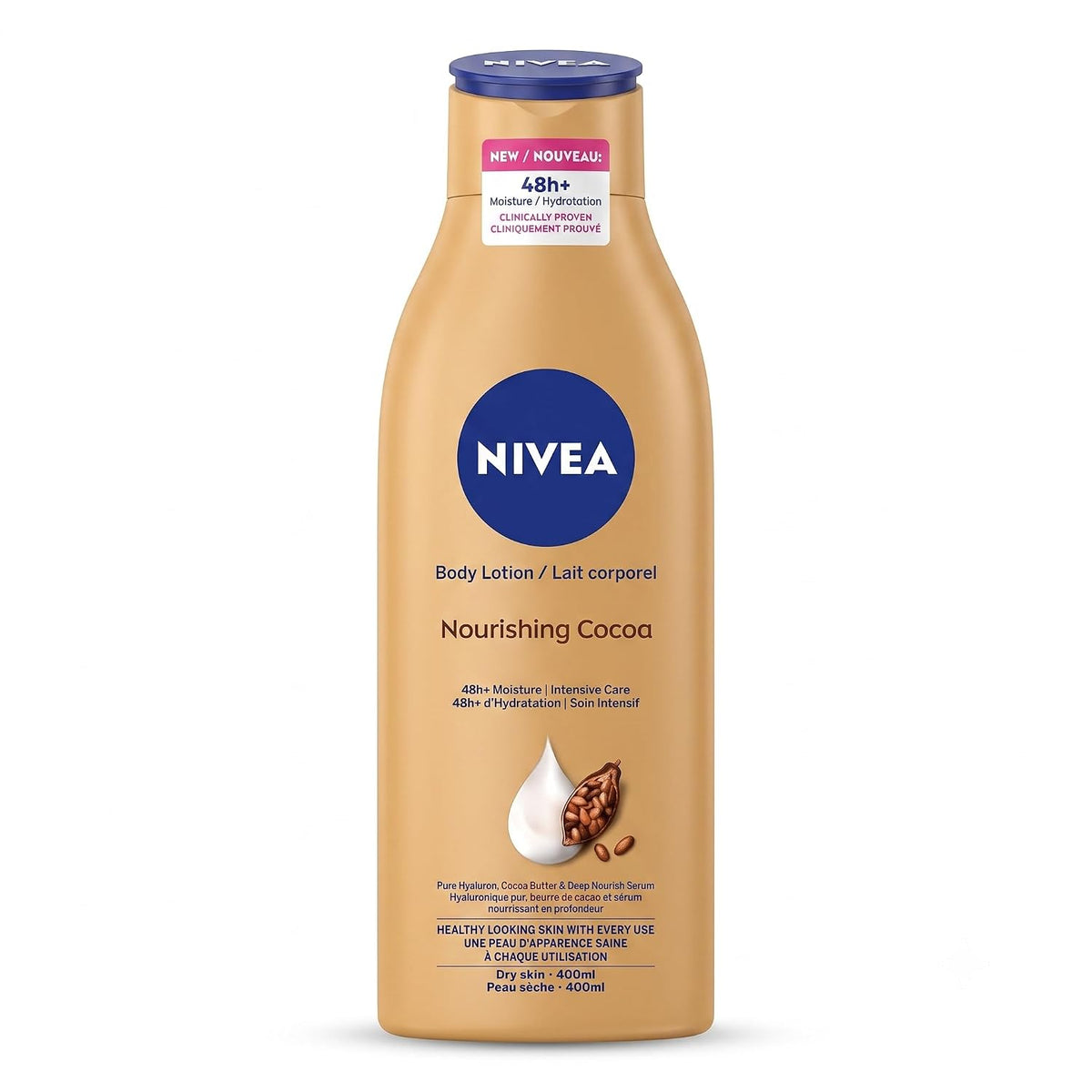 NIVEA Cocoa Butter Body Lotion for Dry Skin 400ml