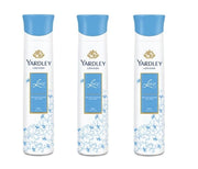 Yardley London Lace Deodorant Spray, 150 ml (Pack of 3)