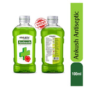 Keya Seth Aromatherapy, Ankush Ayurvedic Antiseptic Liquid, No Burning Sensation for First Aid & Personal Hygiene, Enriched with Neem, Tulsi, Lavender & Rose Essential Oil 100ml (Pack of 1)