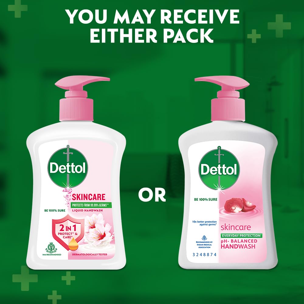 Dettol Liquid Handwash Pump - Skincare Moisturizing Hand Wash