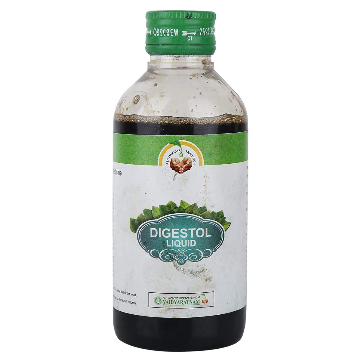 Vaidyaratnam Digestol Liquid 200 ml (Pack of 2)| Ayurvedic Products | Ayurveda Products | Vaidyaratnam Products