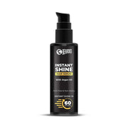 Beardo Instant Shine Hair Serum for Men – 50ml | Instant Shine & Anti-frizz with Argan Oil, Made for Men's Hair, Super Light-weight | Provides shine, smoothness and damage protection | Frizz-Free Hair Serum for Men
